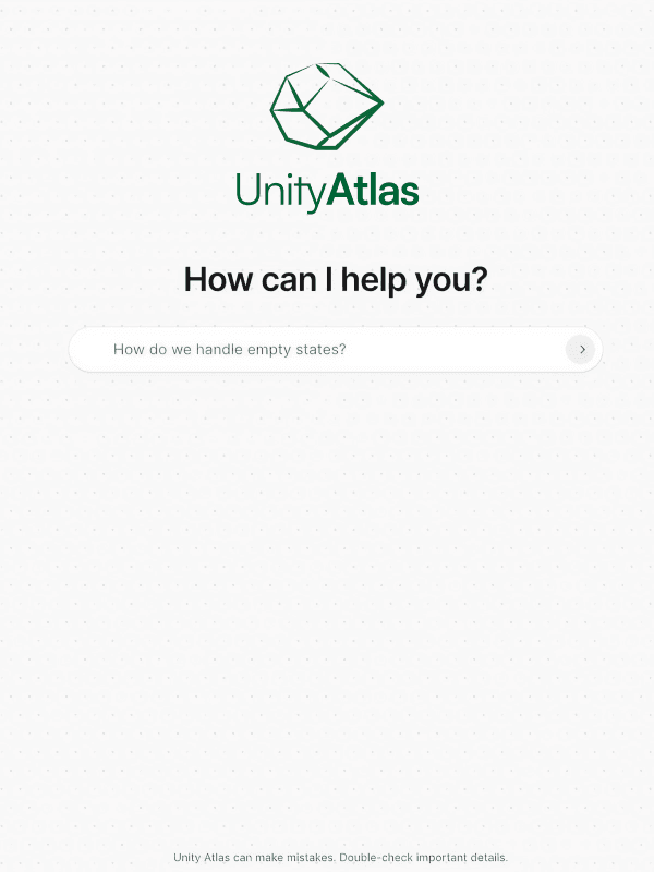 Unity Atlas - AI Design System Assistant